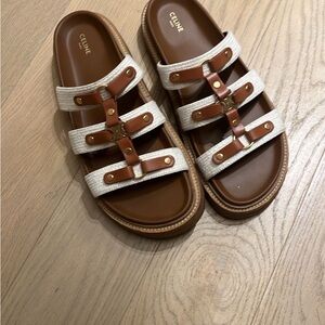 Celine shoes sandals size 39.5 few times use